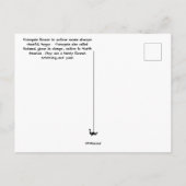 Carte Postale le langage des fleurs : Coréopsis (Dos)