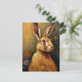 Carte Postale Le lapin (Debout devant)