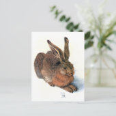 Carte postale : Le lapin (Debout devant)