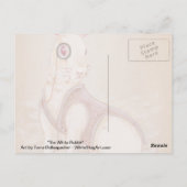 Carte Postale Le lapin blanc - Alice au pays des merveilles (Dos)