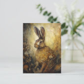 Carte Postale Le lapin Brown (Debout devant)