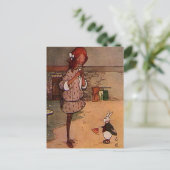 Carte Postale Le lapin en colère (Debout devant)