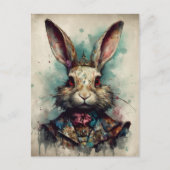 Carte Postale Le lapin royal (Devant)