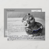 Carte Postale Le lecteur (Devant / Derrière)