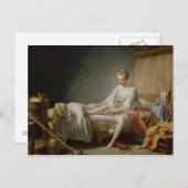 Carte Postale Le Lever de Fanchon (Devant / Derrière)