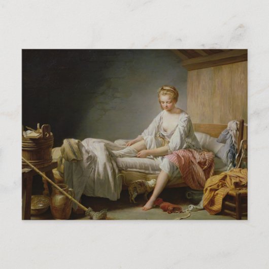 Carte Postale Le Lever de Fanchon (Devant)