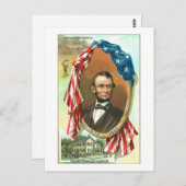 Carte Postale Le lieu de naissance de Lincoln (Devant / Derrière)