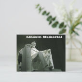 Carte Postale Le Lincoln Memorial (Debout devant)