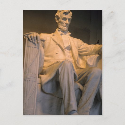 Carte Postale Le Lincoln Memorial à Washington DC. (Devant)
