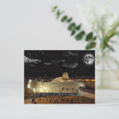 Carte Postale Le Lion De Juda Sur Le Mur Occidental (Debout devant)