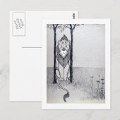 Carte Postale Le Lion Lâche (Devant / Derrière)