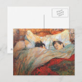 Carte Postale Le Lit (Devant / Derrière)