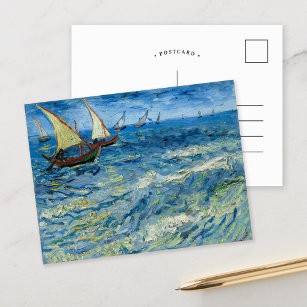 Carte Postale Le littoral des Saintes-Maries   Vincent Van Gogh