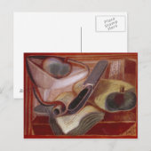 Carte Postale Le livre, 1924 (Devant / Derrière)