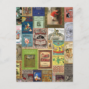 CARTE POSTALE LE LIVRE DE JSBC COUVRE LA COLLECTION DE LIVRES CO