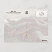 Carte Postale Le livre de la jungle : Kaa, le Python (Dos)