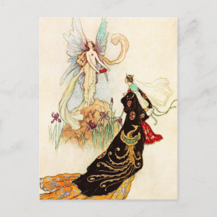 Carte Postale Le livre des fées : Le papillon