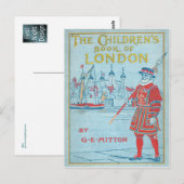 Carte Postale Le livre pour enfants de Londres (Devant / Derrière)