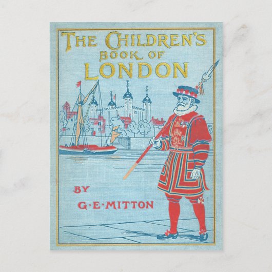 Carte Postale Le livre pour enfants de Londres (Devant)
