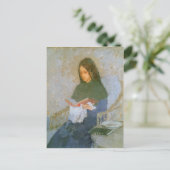 Carte Postale Le livre précieux de Gwen John (Debout devant)