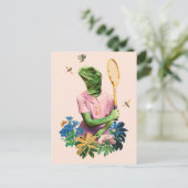 Carte Postale Le Lizard De Tennis (Debout devant)