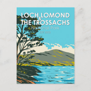 Carte Postale Le Loch Lomond et le Parc national des Trossachs