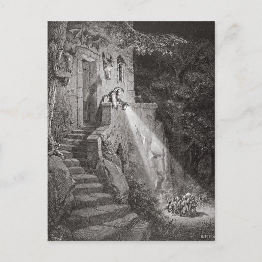 Carte Postale Le logement de l'Ogre (Devant)