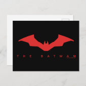 Carte Postale Le logo Batman Bat (Devant / Derrière)