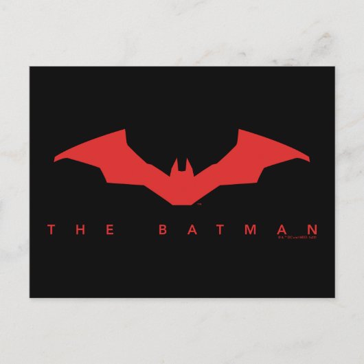 Carte Postale Le logo Batman Bat (Devant)