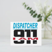 Carte Postale Le logo de I Am 911 pour Fire, EMS, Dispatch! (Debout devant)