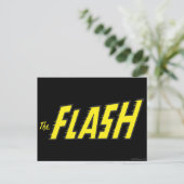 Carte Postale Le logo Flash Jaune (Debout devant)