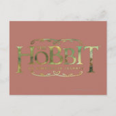 Carte Postale Le logo Hobbit vert (Devant)