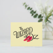 Carte Postale Le Logo Wizard Of Oz™ (Debout devant)