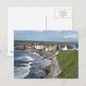 Carte Postale Le long de la côte (Devant / Derrière)