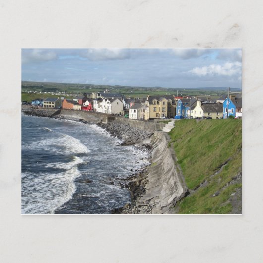 Carte Postale Le long de la côte (Devant)