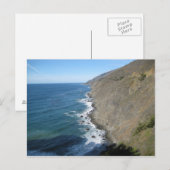 Carte Postale Le long de la Pacific Coast Highway (Devant / Derrière)