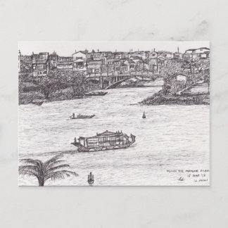 Carte Postale Le long de la rivière des parfums