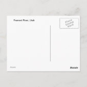 Carte Postale Le long de la rivière Fremont (Dos)