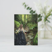 Carte Postale Le long du chemin forestier (Debout devant)