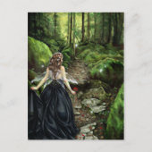 Carte Postale Le long du chemin forestier (Devant)