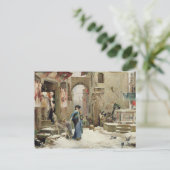 Carte Postale Le loup de Gubbio, 1877 (Debout devant)