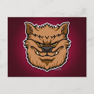 Carte Postale Le loup-garou (Brown)