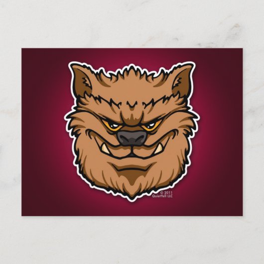 Carte Postale Le loup-garou (Brown) (Devant)
