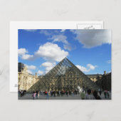 Carte Postale Le Louvre (Devant / Derrière)