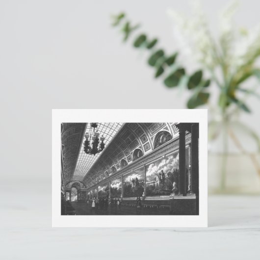 Carte Postale Le LOUVRE (Debout devant)