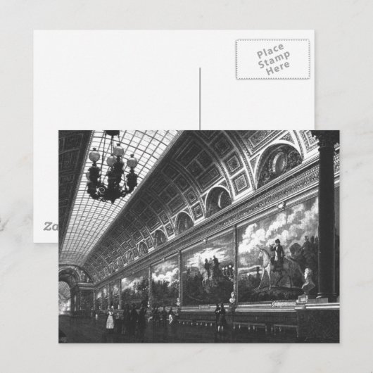 Carte Postale Le LOUVRE (Devant / Derrière)