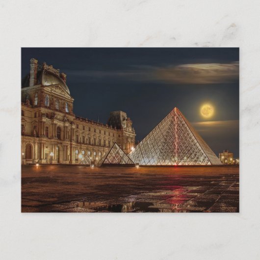 Carte Postale Le Louvre (Devant)