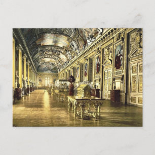 Carte Postale Le Louvre, une galerie au Louvre, Paris, France
