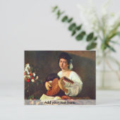 Carte Postale Le Lute Player (Debout devant)