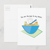 Carte Postale Le Mac À Mon Fromage (Devant / Derrière)